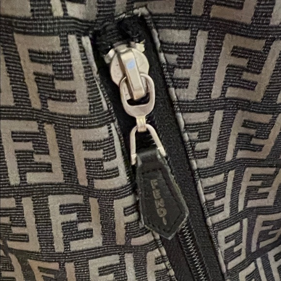 Fendi Monogram Black and Gray Unisex Jacket - Picture 8 of 17